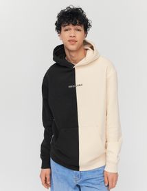 Sweat à capuche colorblock