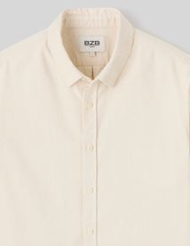 Chemise velours unie