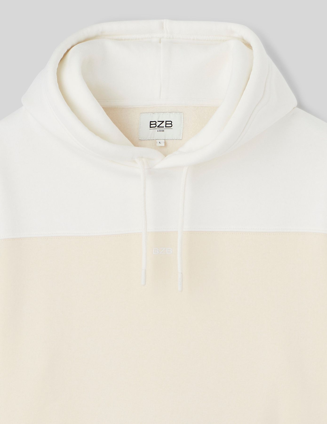 Sweat à capuche colorblock
