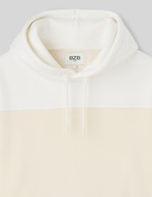 Sweat à capuche colorblock