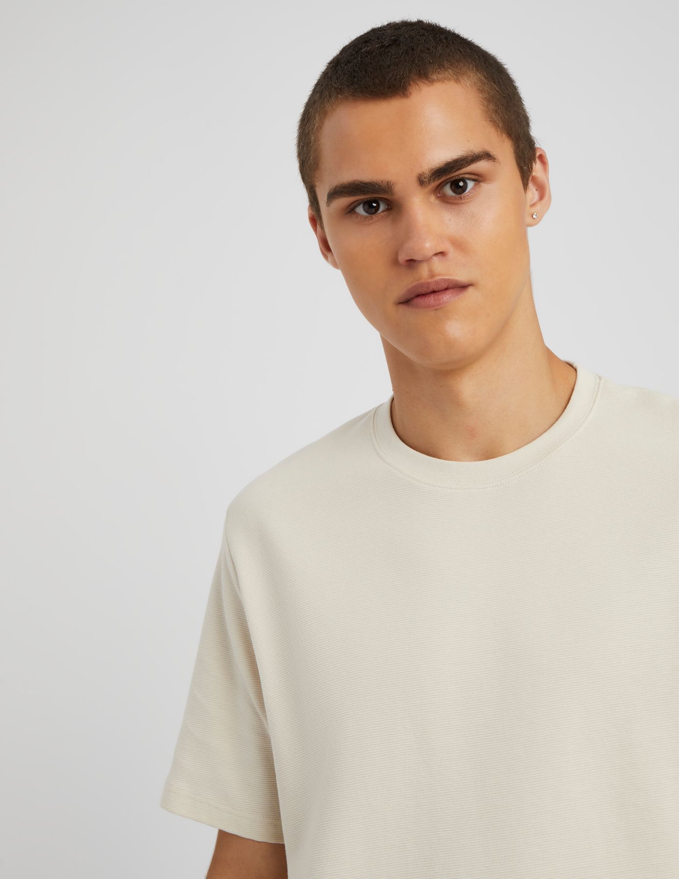 T-shirt maille ottoman