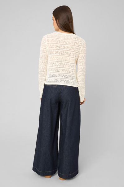 Gilet maille ajour&eacute;e