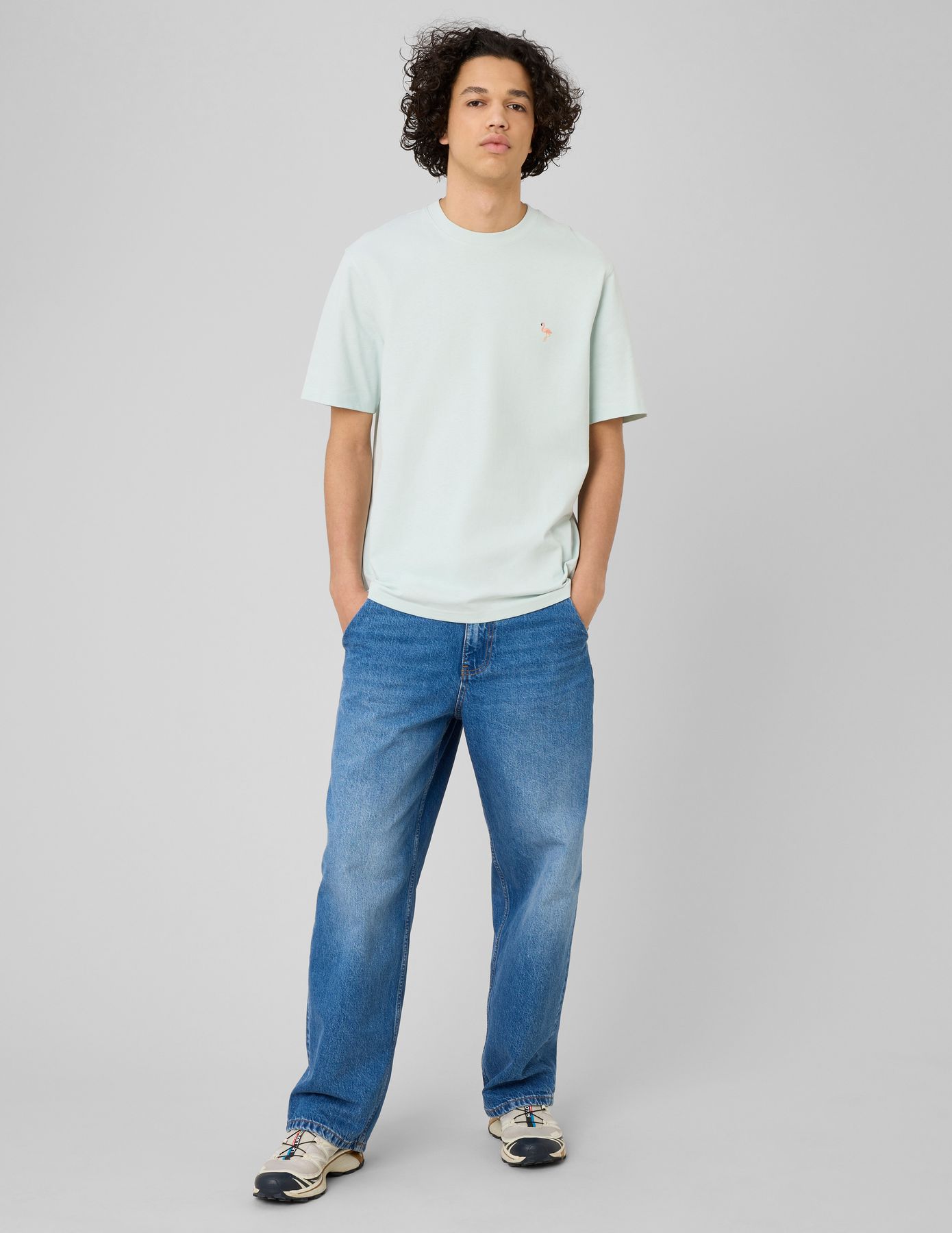 Jean skater mid blue