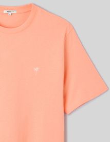 T-shirt broderie poitrine