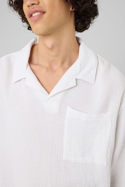Chemise enfil&eacute;e manches longues