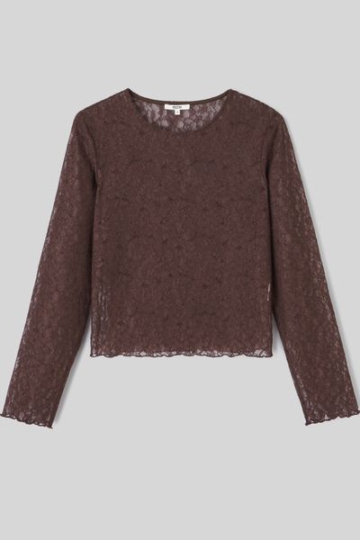T-shirt dentelle