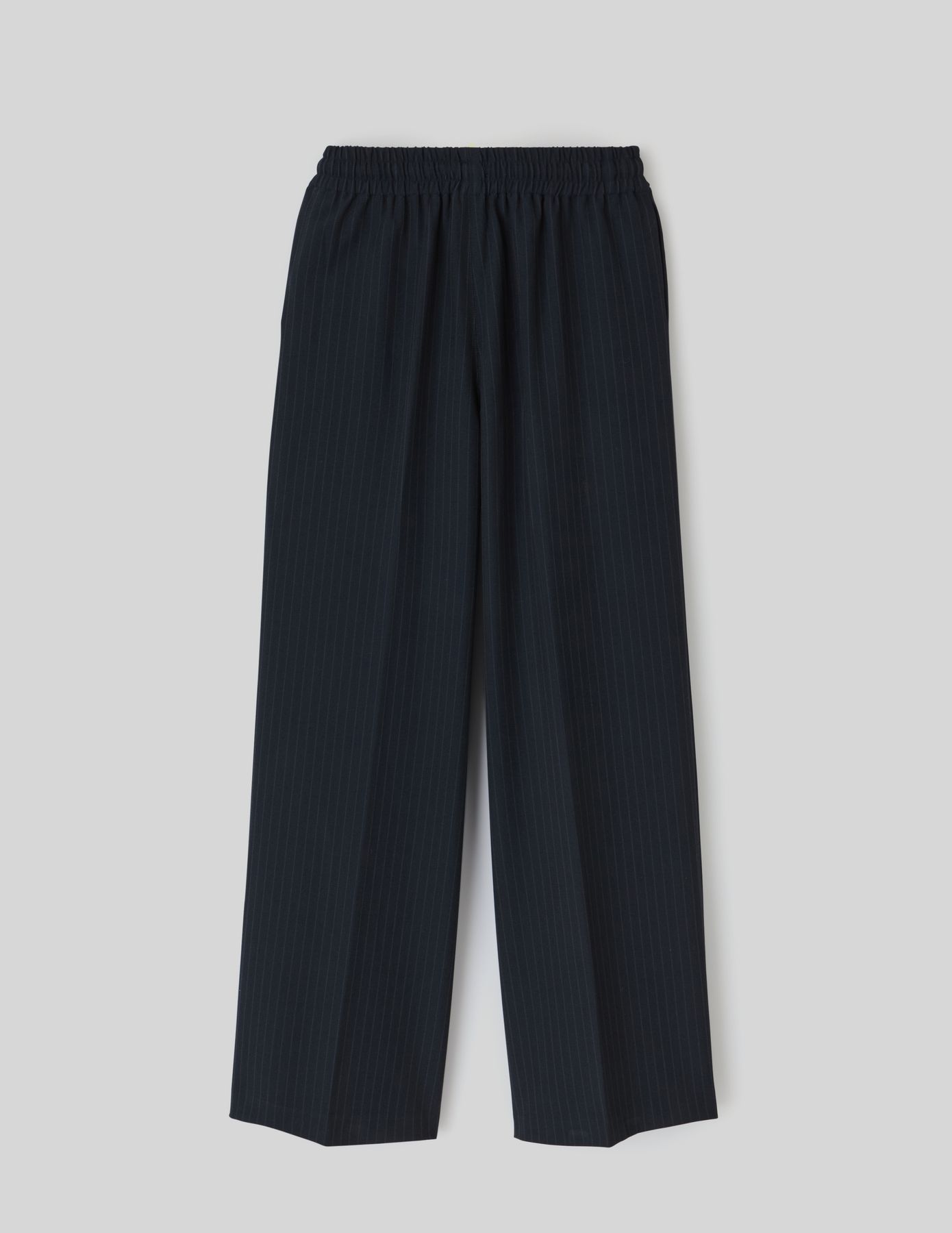 Pantalon rayé polyester recyclé