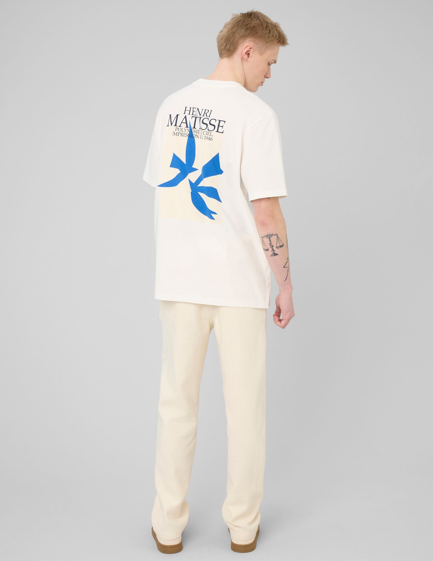 Pantalon textur&eacute;