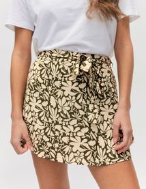 Jupe short imprimée