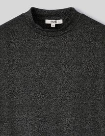 T-shirt col montant paillet&eacute;