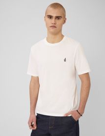 T-shirt broderie poitrine