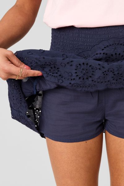 Jupe brod&eacute;e &agrave; volants