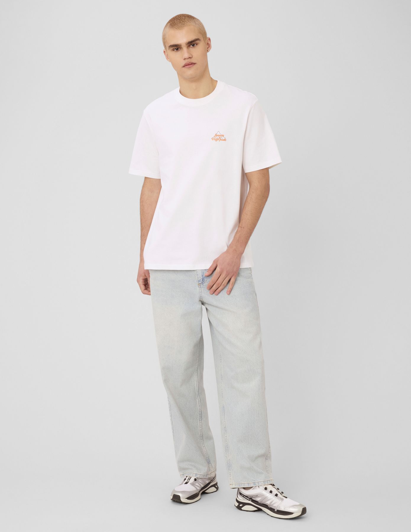 T-shirt imprim&eacute; poitrine