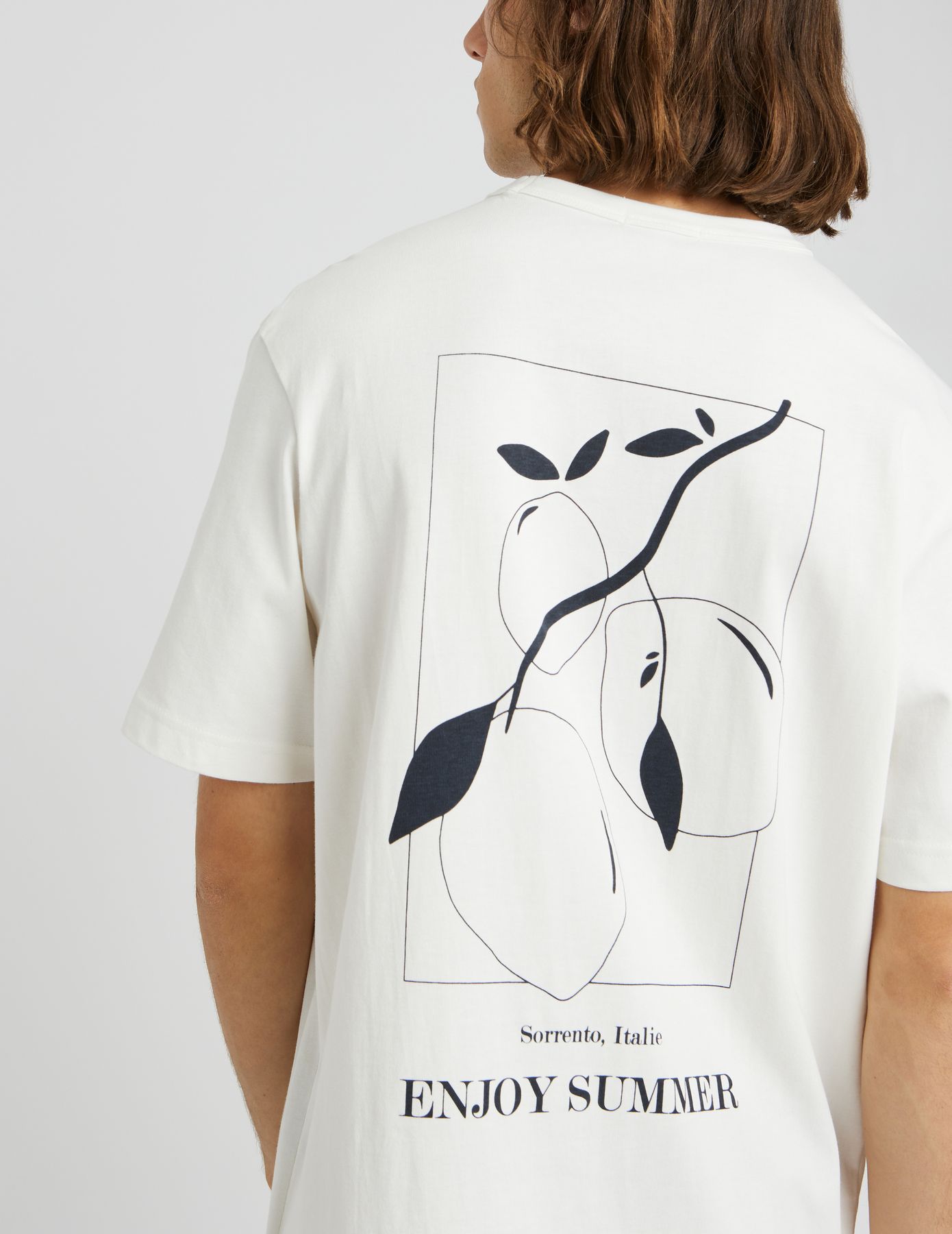 T-shirt imprim&eacute; limoncello