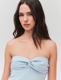 Robe courte bustier