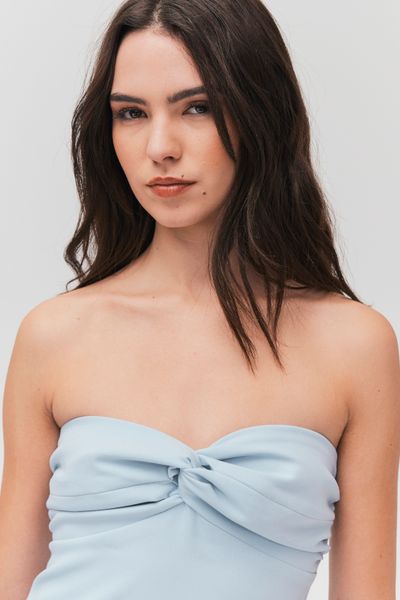 Robe courte bustier