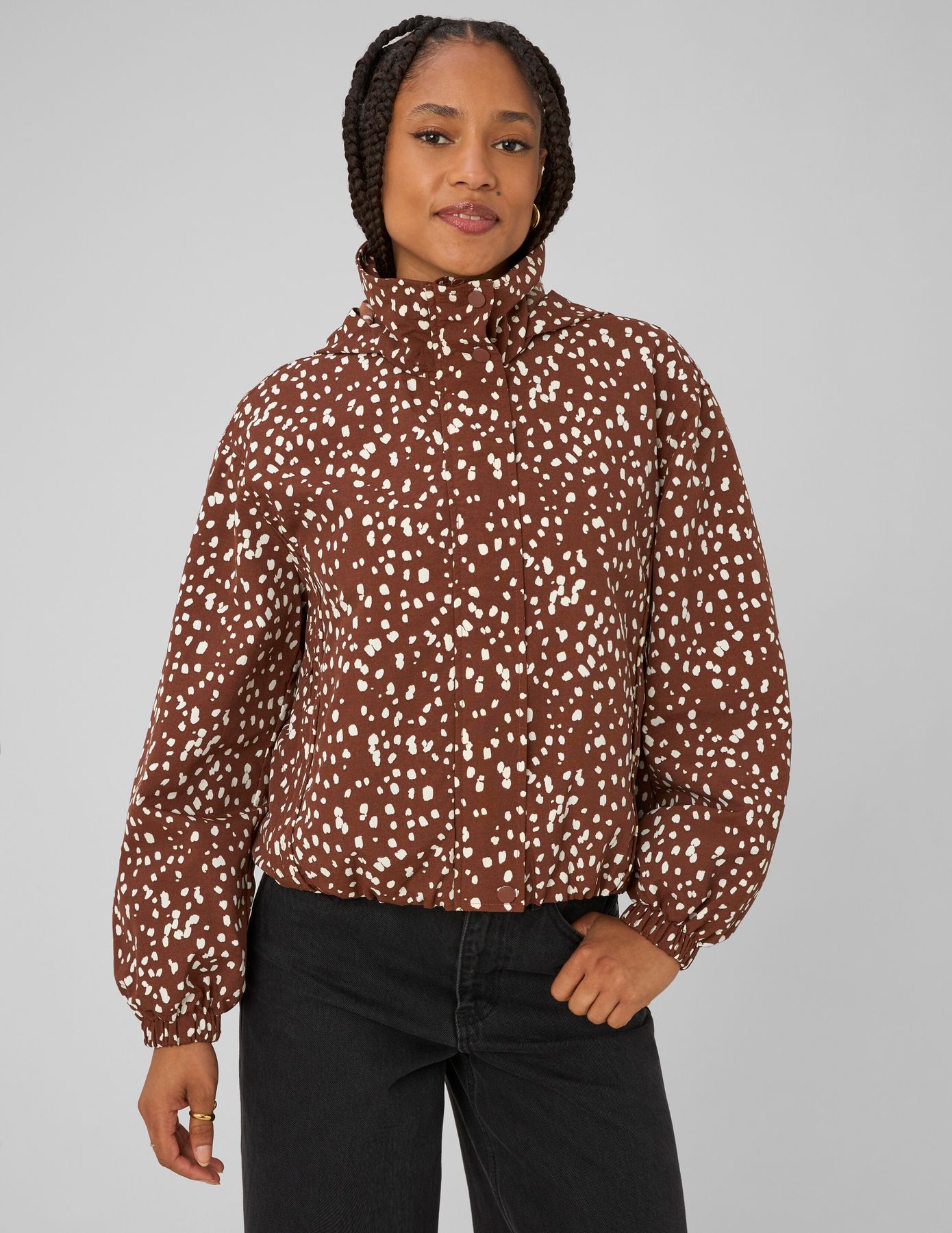Blouson imprim&eacute;e