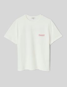 T-shirt imprim&eacute; manches courtes