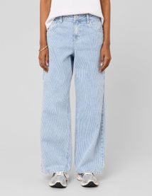 Jean baggy ray&eacute;