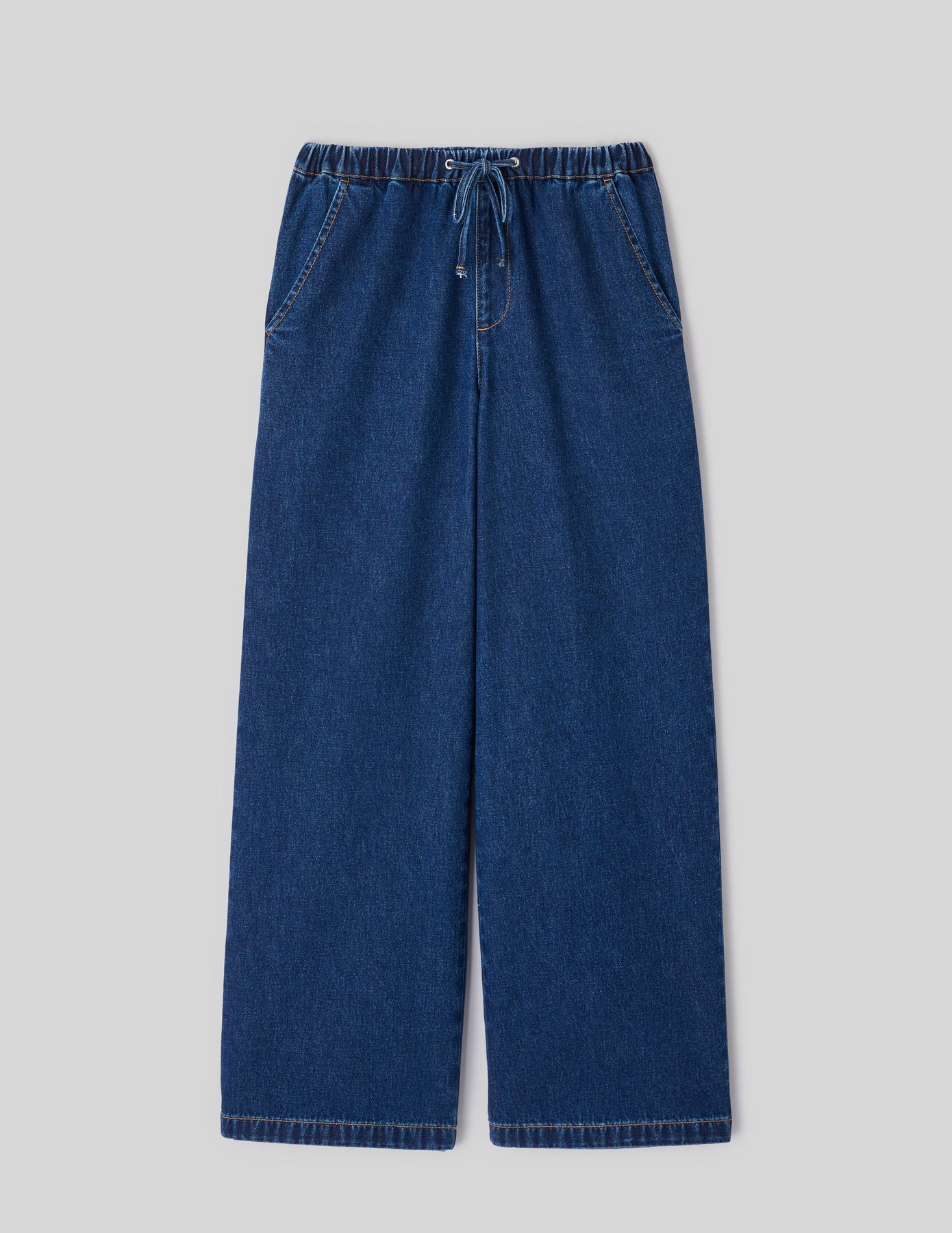 Pantalon denim fluide