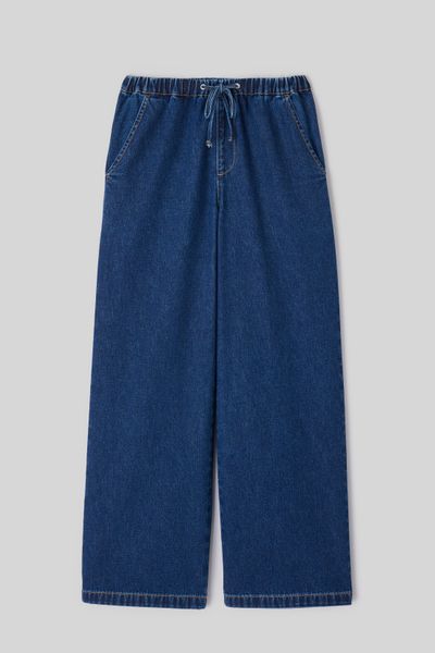 Pantalon denim fluide