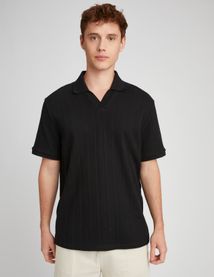Polo maille fantaisie
