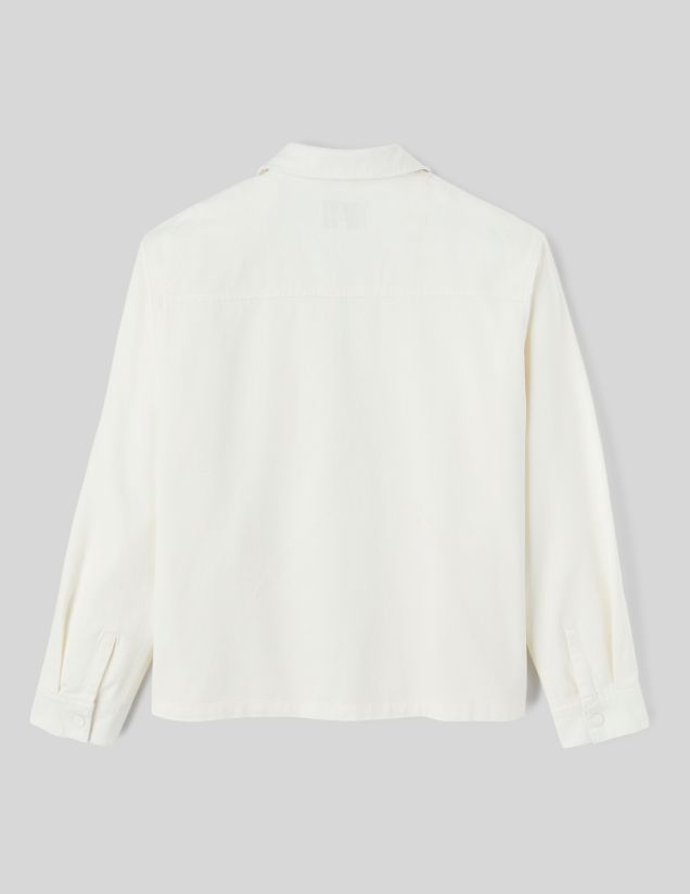 Veste zippée unie