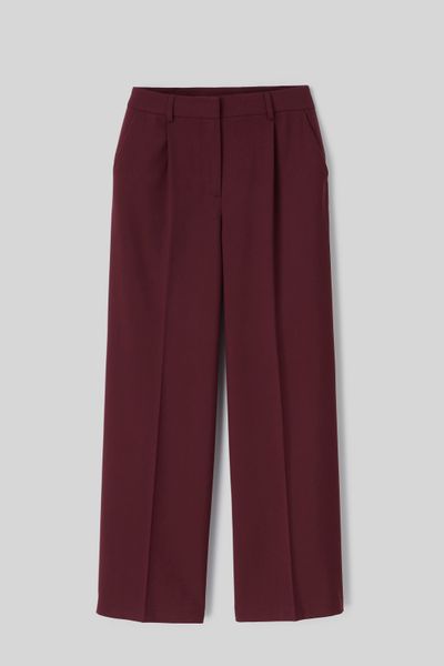 Pantalon large à pinces