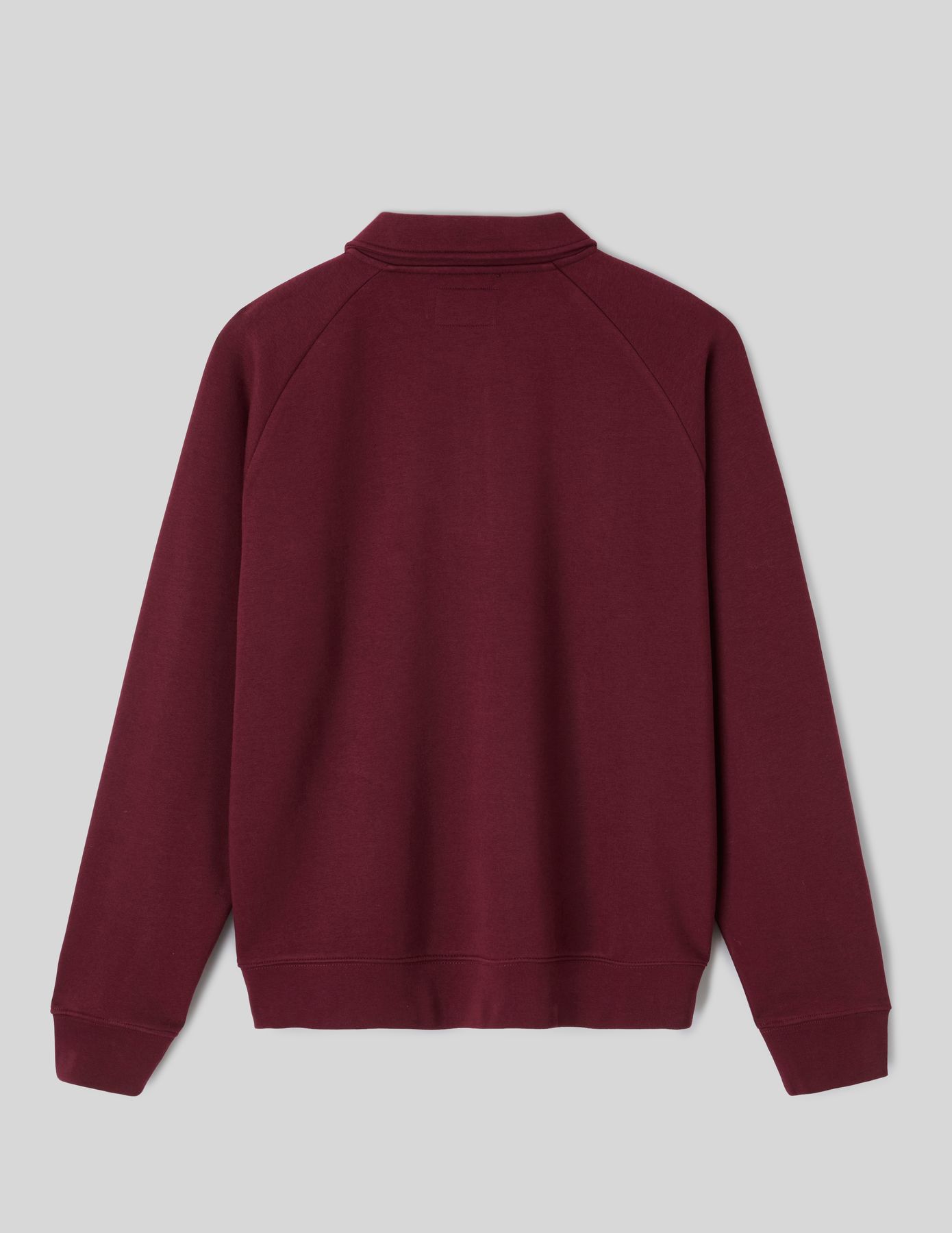 Sweat col polo zipp&eacute;