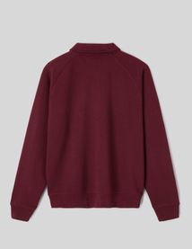 Sweat col polo zipp&eacute;