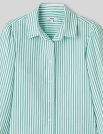 Chemise textur&eacute;e ray&eacute;e