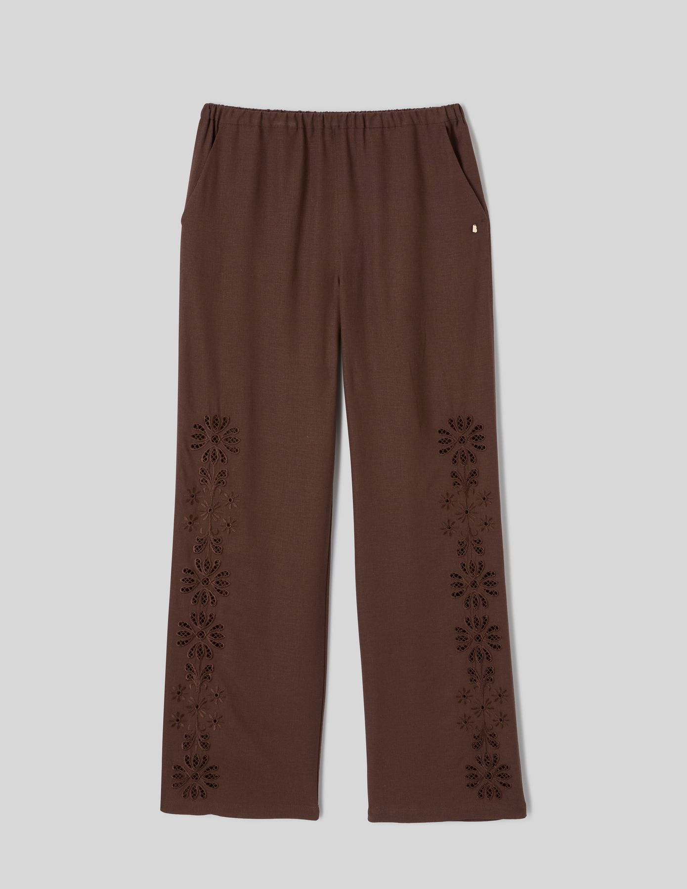 Pantalon brod&eacute;