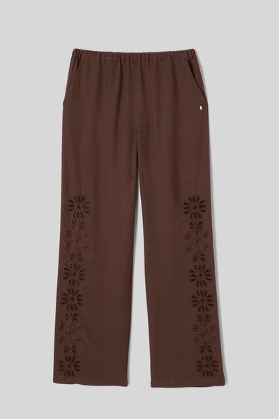 Pantalon brod&eacute;