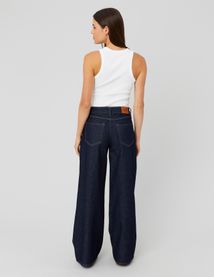 Jean wide leg taille standard