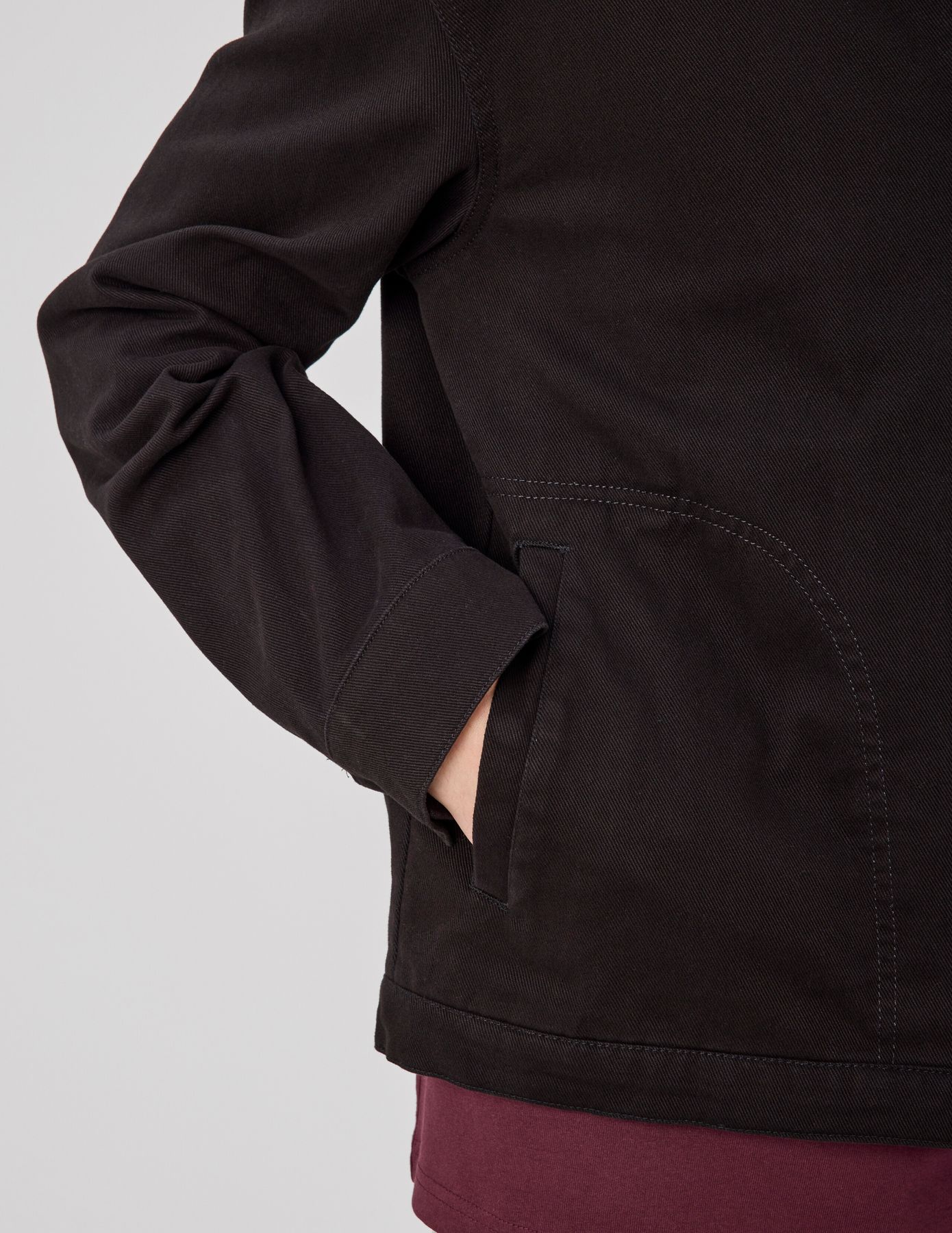 Veste zipp&eacute;e unie