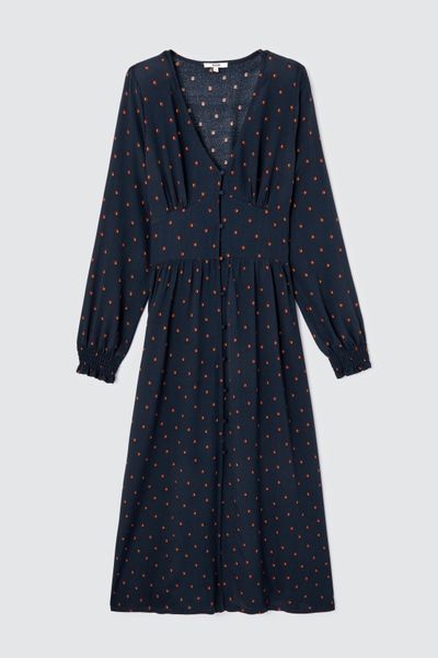 Robe longue imprimée