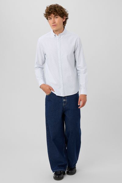 Chemise oxford ray&eacute;e