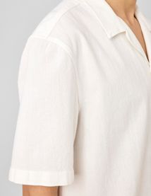 Chemises manches courtes unie