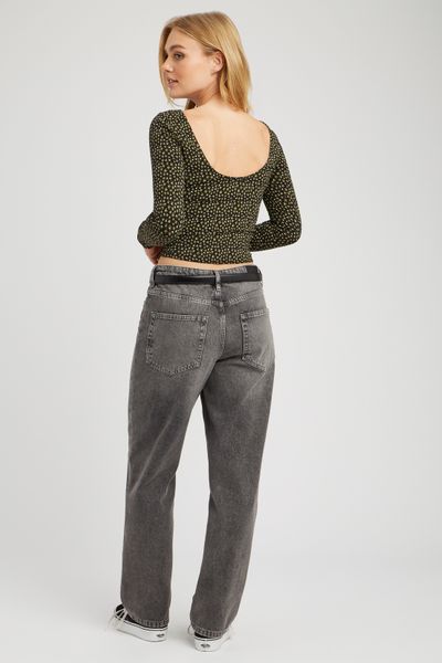 T-shirt imprimé manches longues