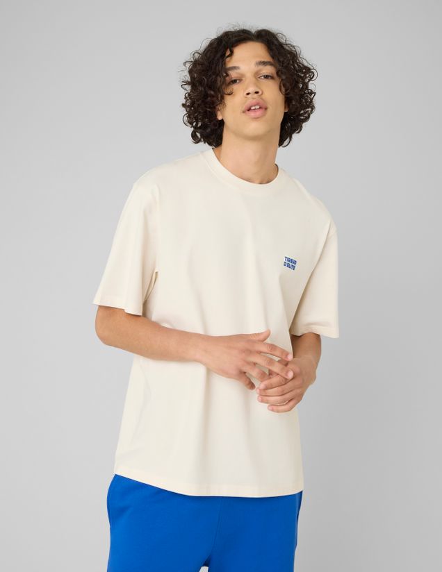 T-shirt imprim&eacute; devant/dos