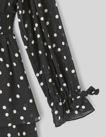 Robe courte imprim&eacute;e