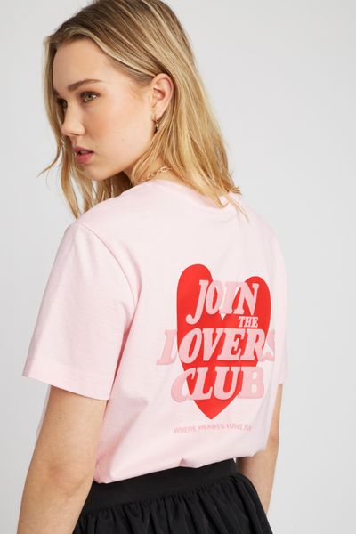 T-shirt imprimé St Valentin