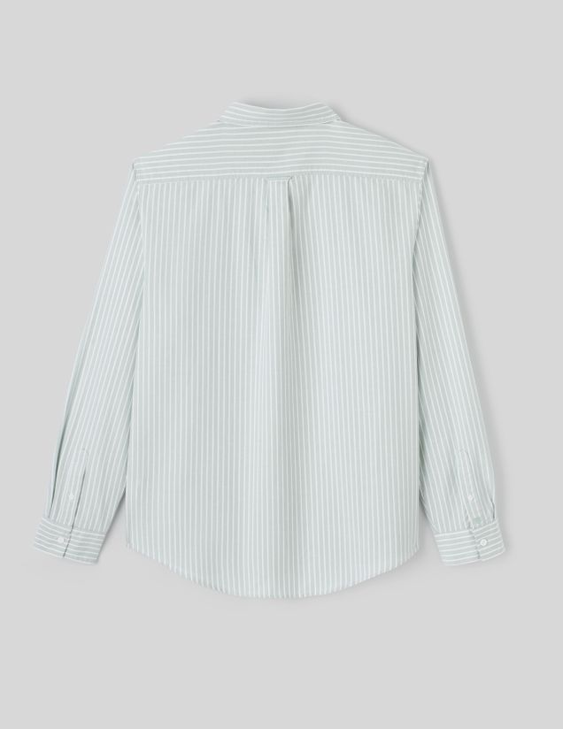 Chemise oxford rayée