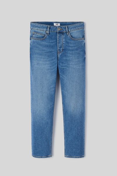 Jean straight double stone used
