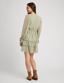 Robe courte imprimée