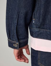 Veste trucker en jean