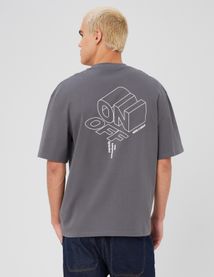 T-shirt imprimé soft touch