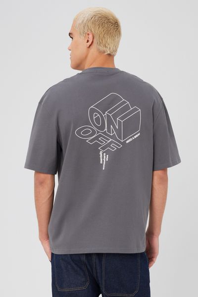 T-shirt imprimé soft touch
