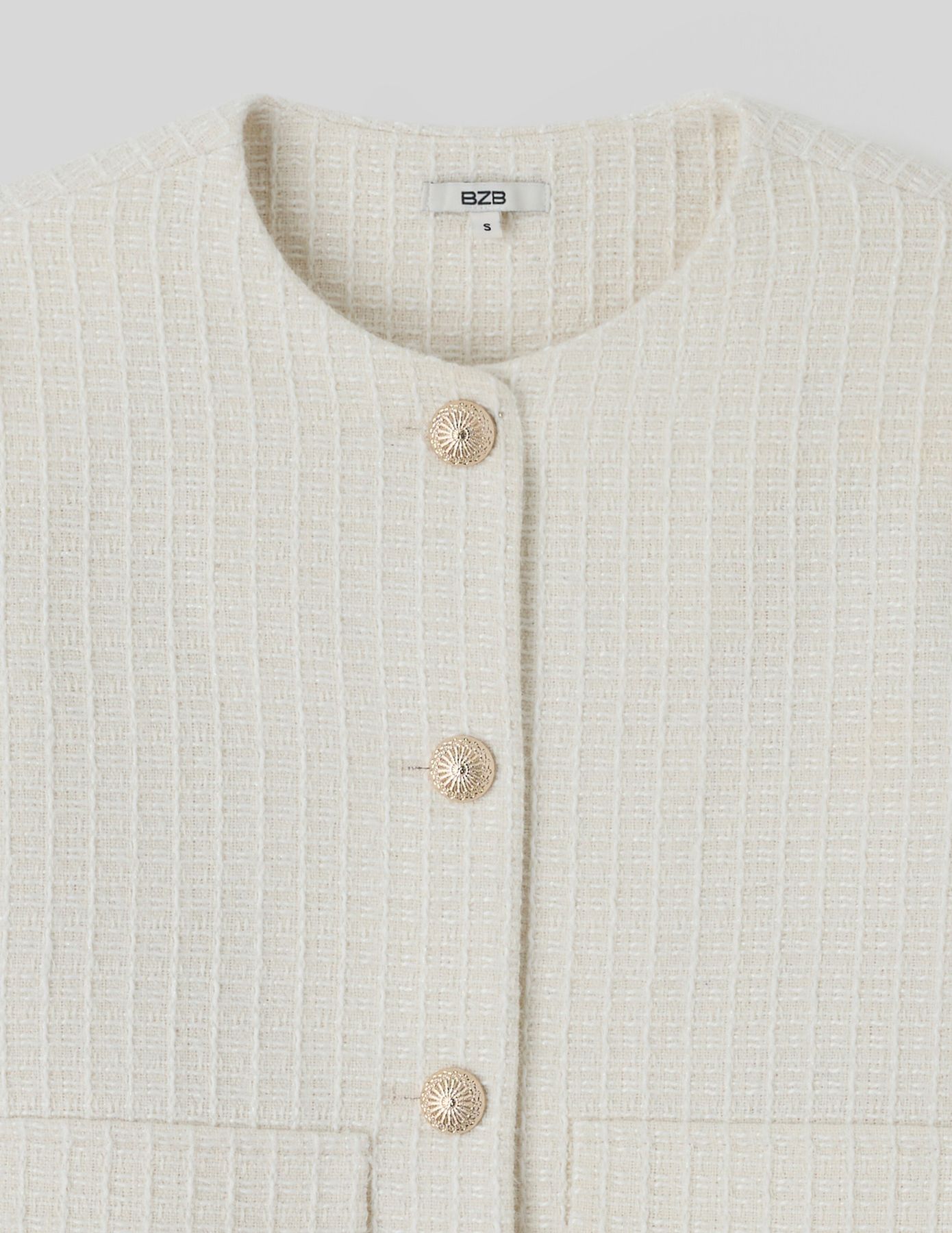 Veste en tweed courte