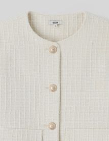 Veste en tweed courte